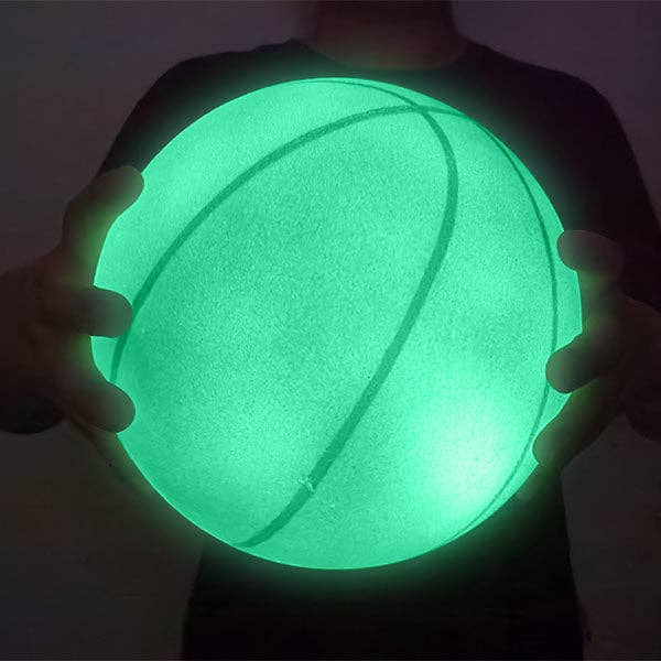 StealthDunk Glow-in-the-Dark Silent Basketball-Kids' Size