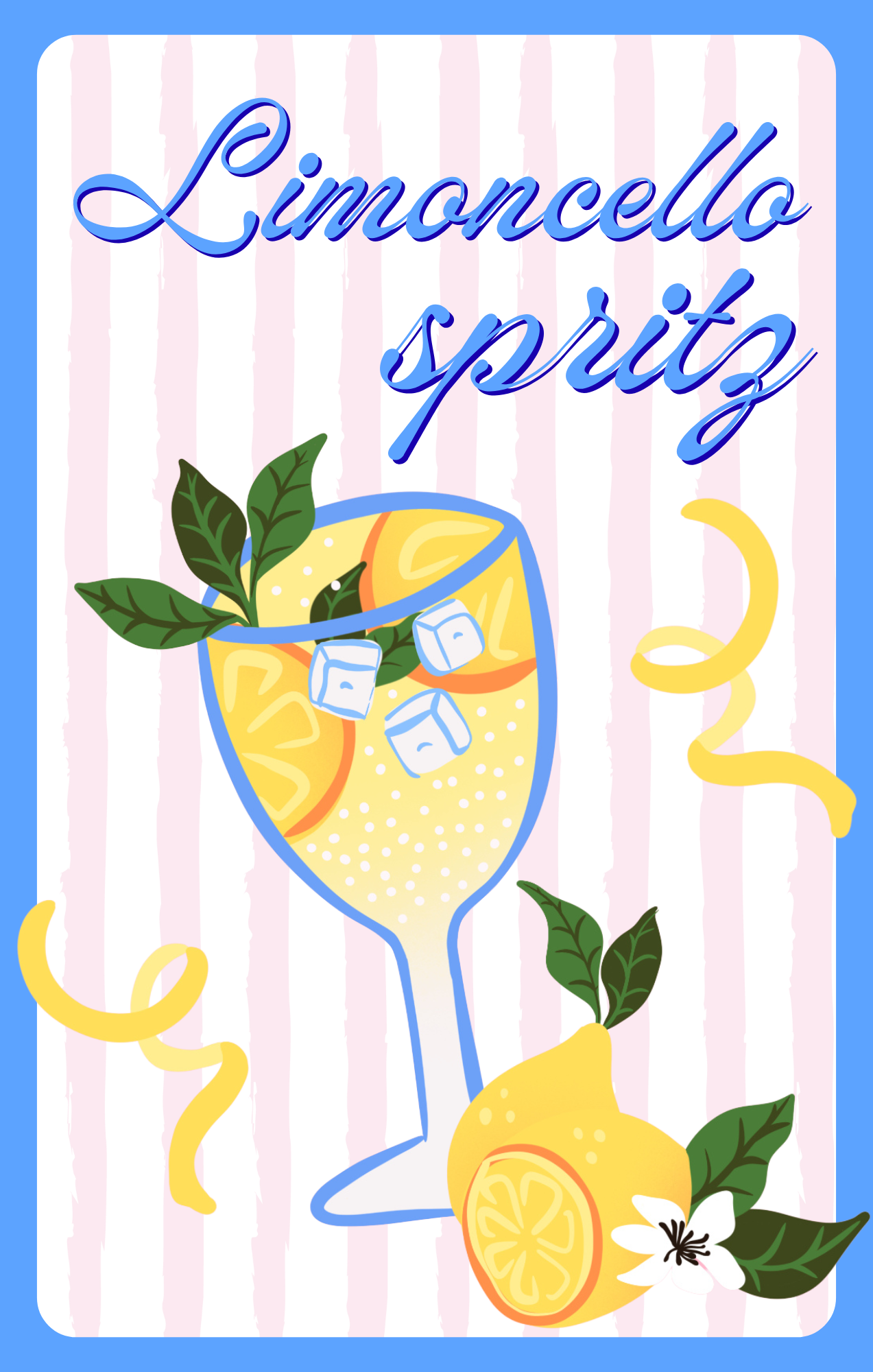 Limoncello Spritz Print