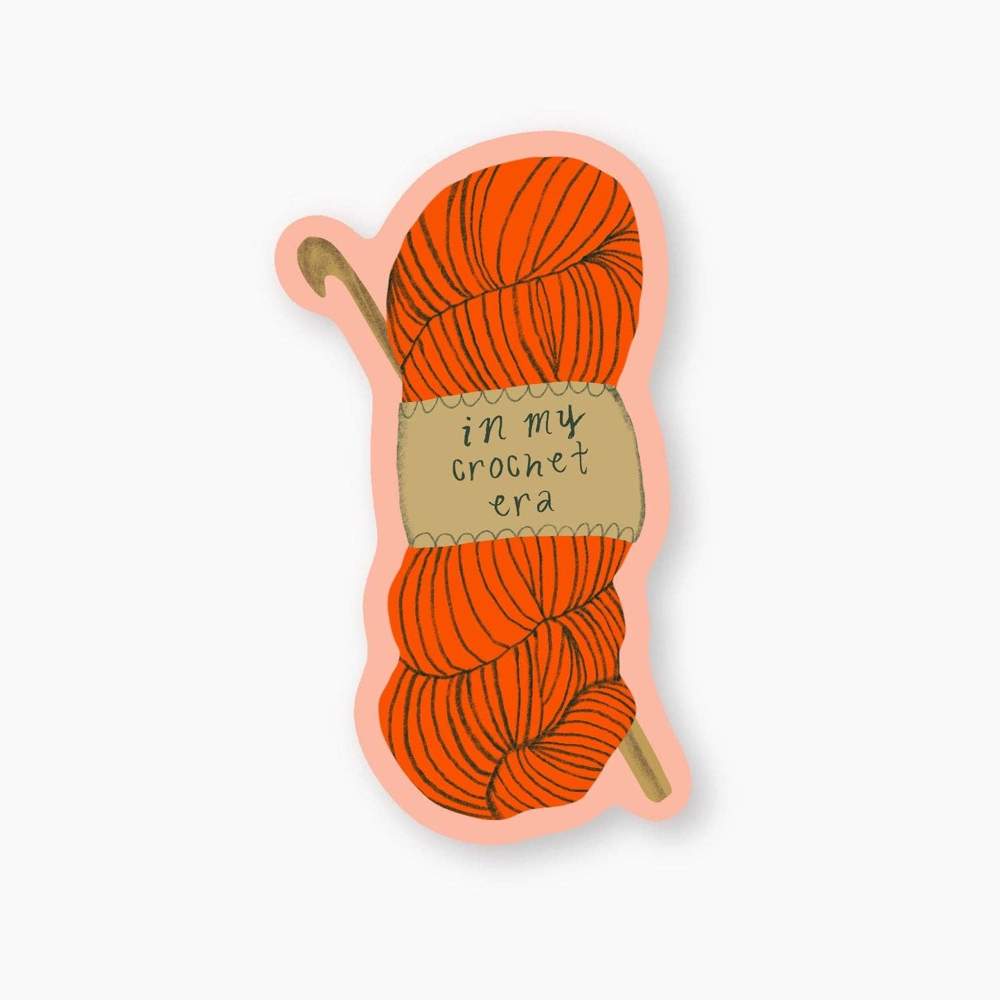 In My Crochet Era Sticker