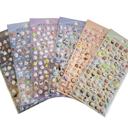 Mini Puffy Sticker Sheet