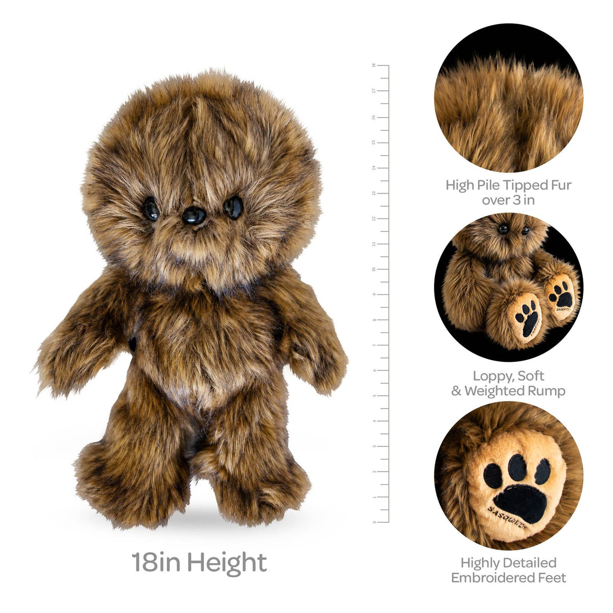 Biggy Bigfoot Plushee