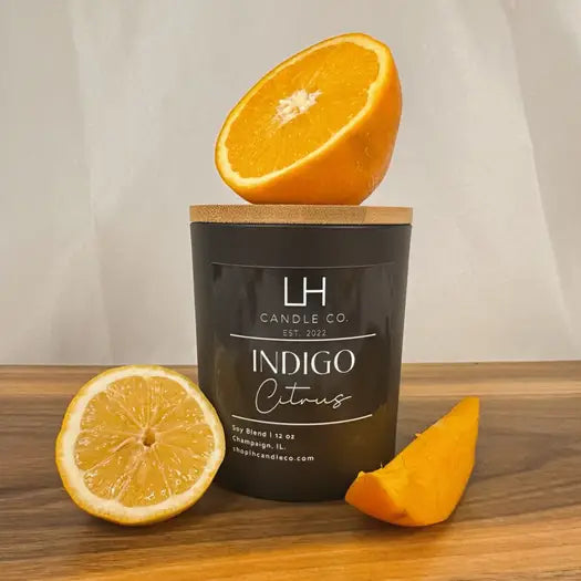 LH Candle- Indigo Citrus