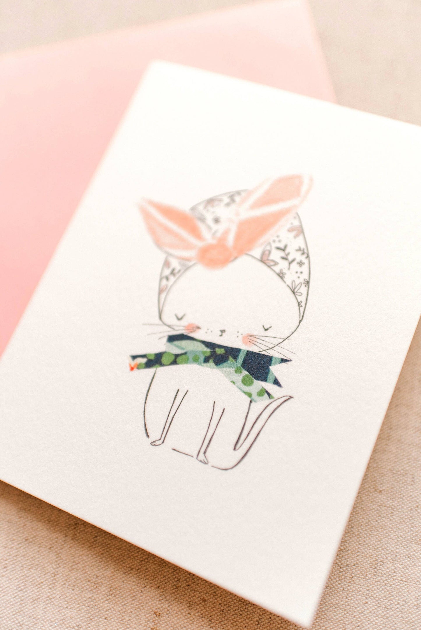 Single Cat/Kitty Notecard