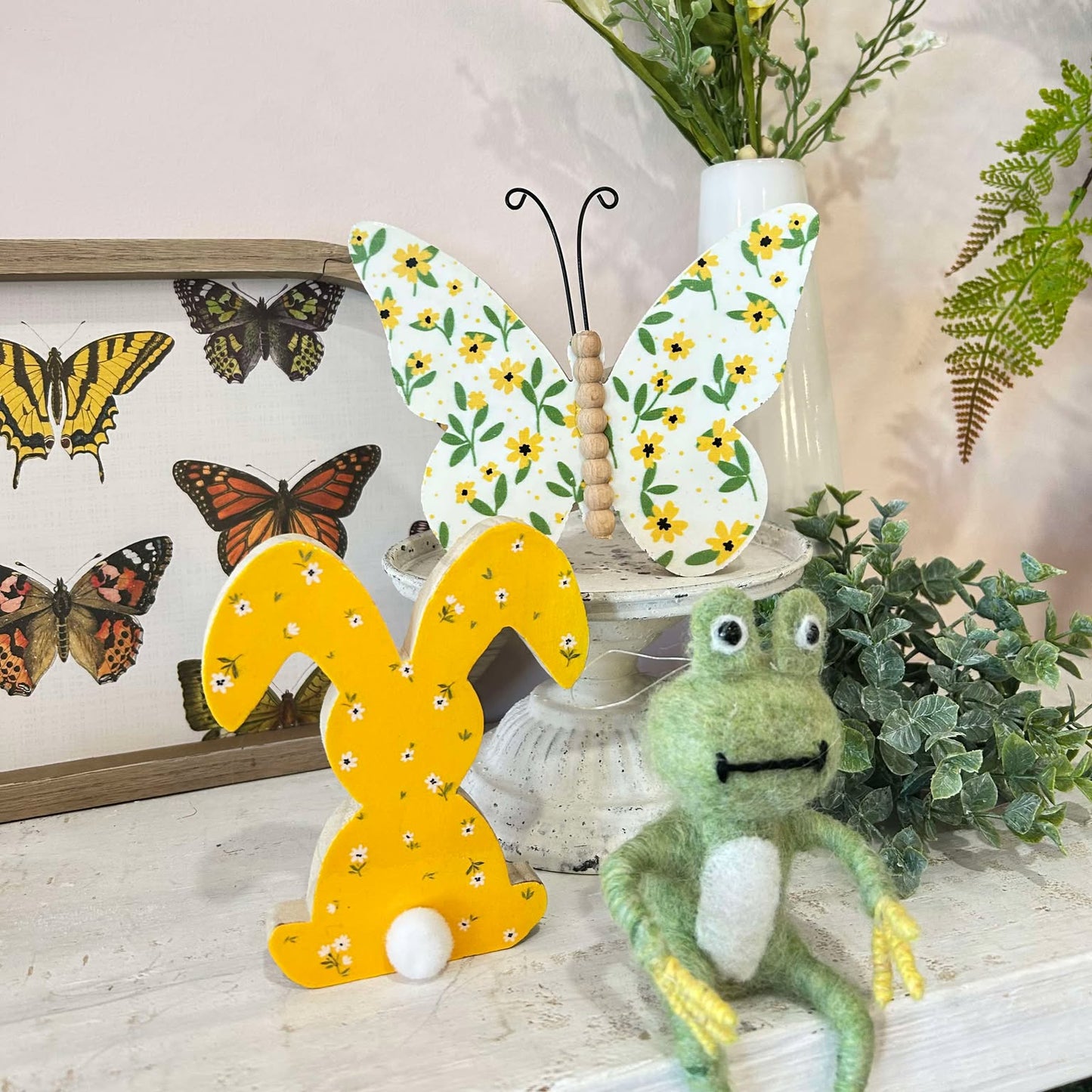 Yellow Floppy Eared Rabbit 5"