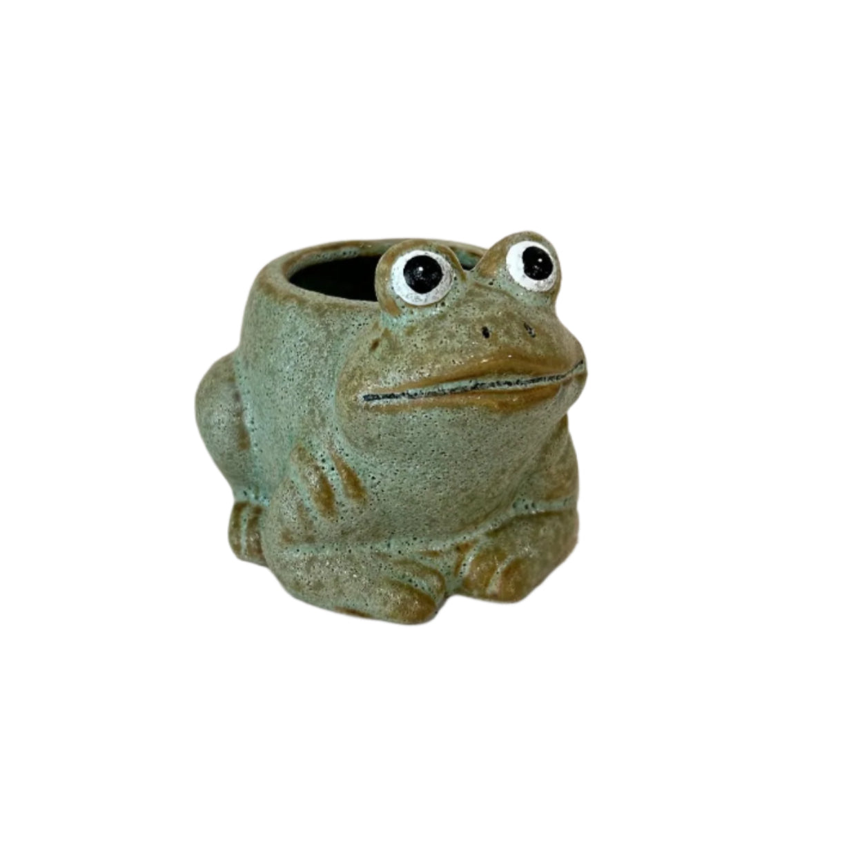 4in Ceramic Frog Planter