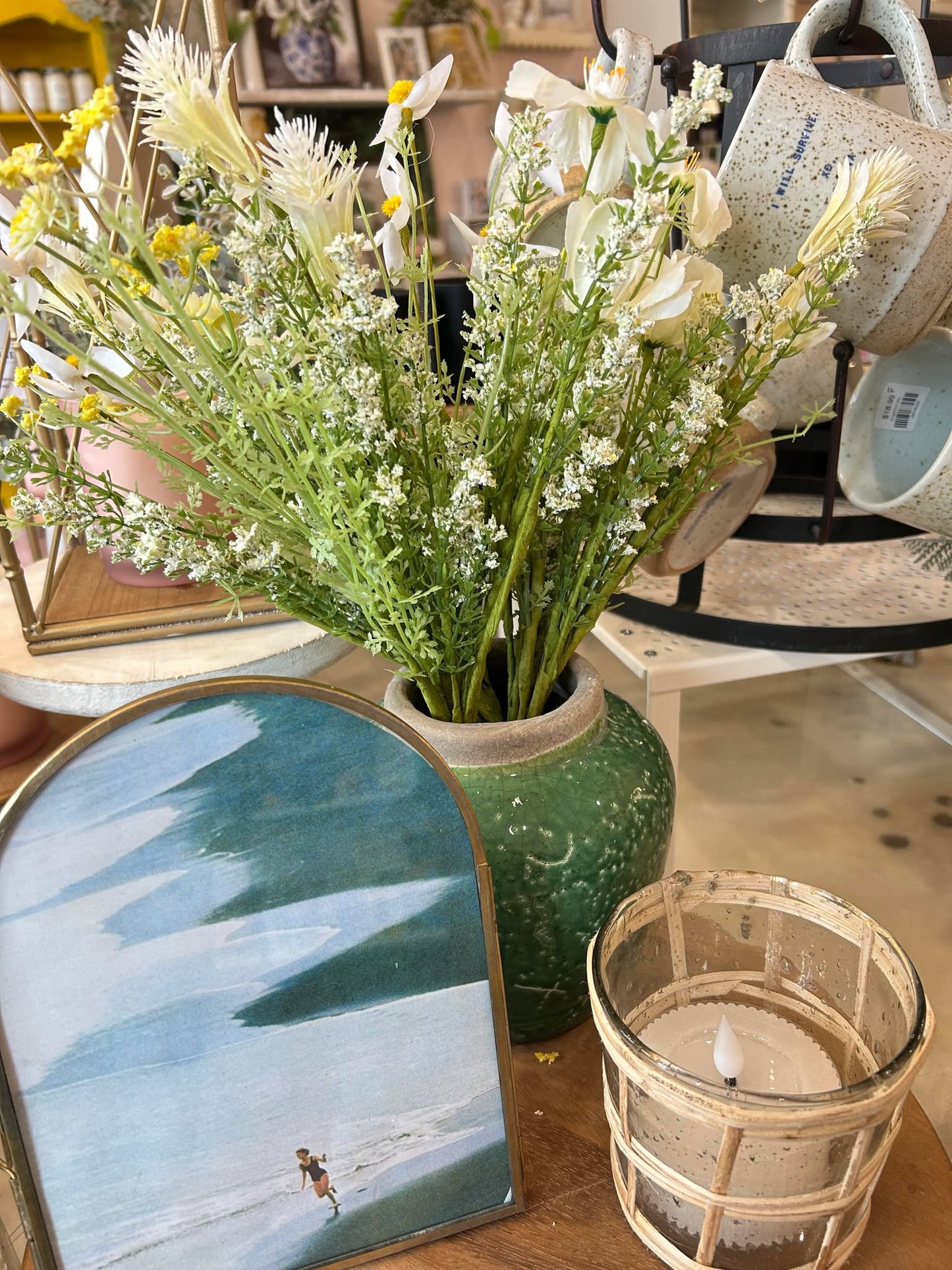 Ivory Farmhouse Wildflower Bunch