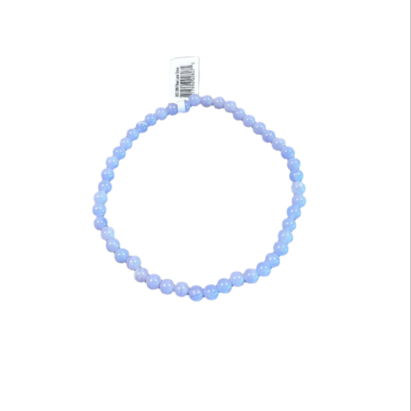 Mini Gemstone Bracelet- Blue Lace Stone