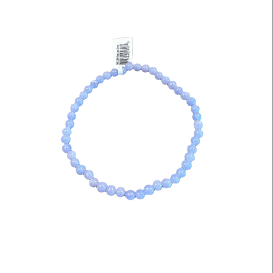 Mini Gemstone Bracelet- Blue Lace Stone