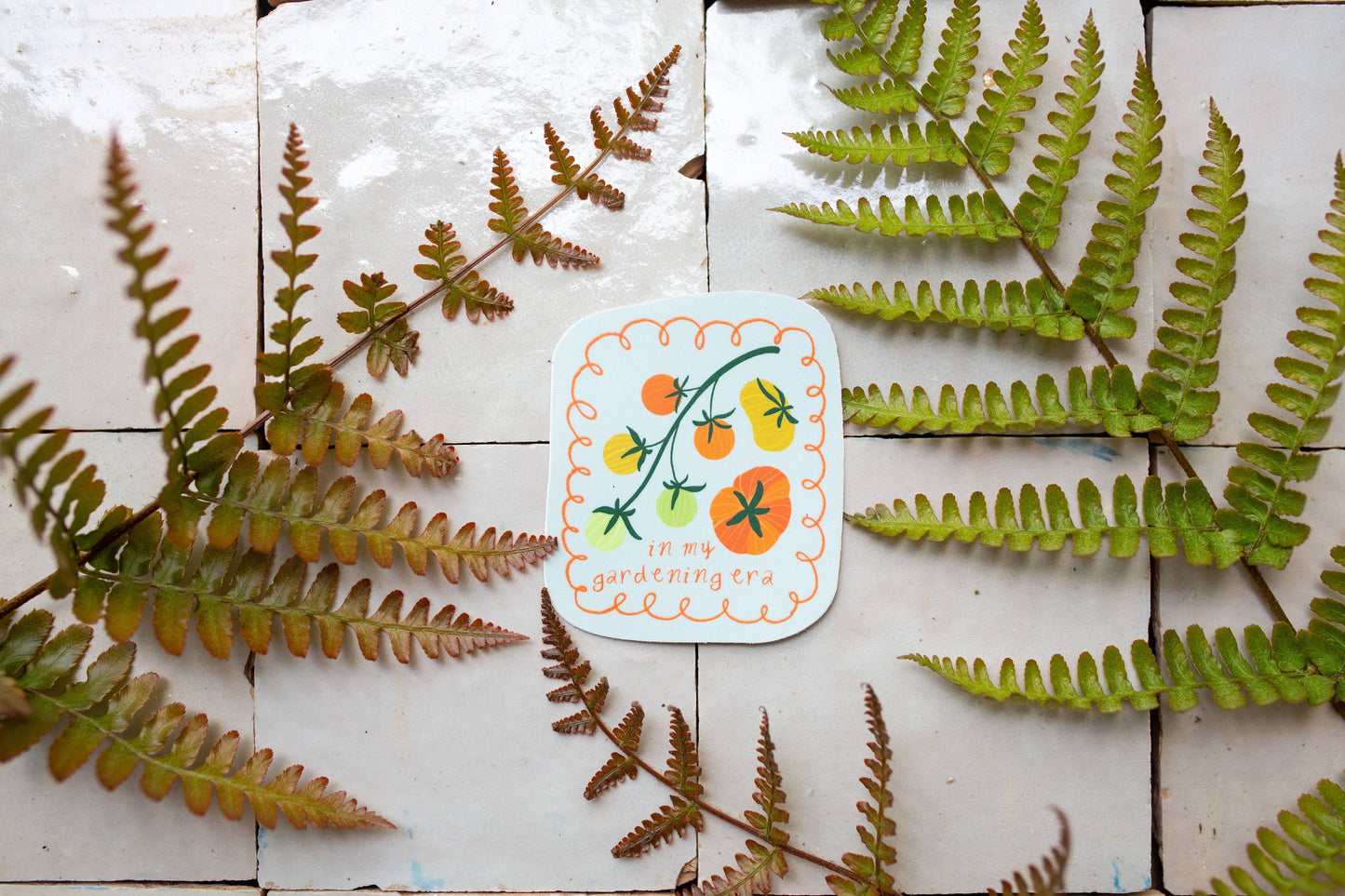 In My Gardening Era Sticker