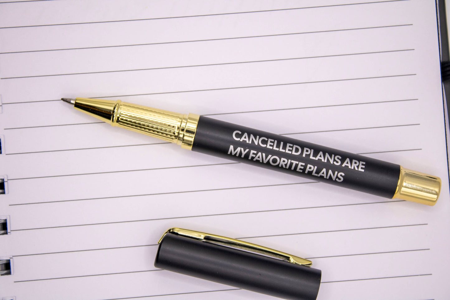 Lover Of Cancelled Plans Journal with Pen