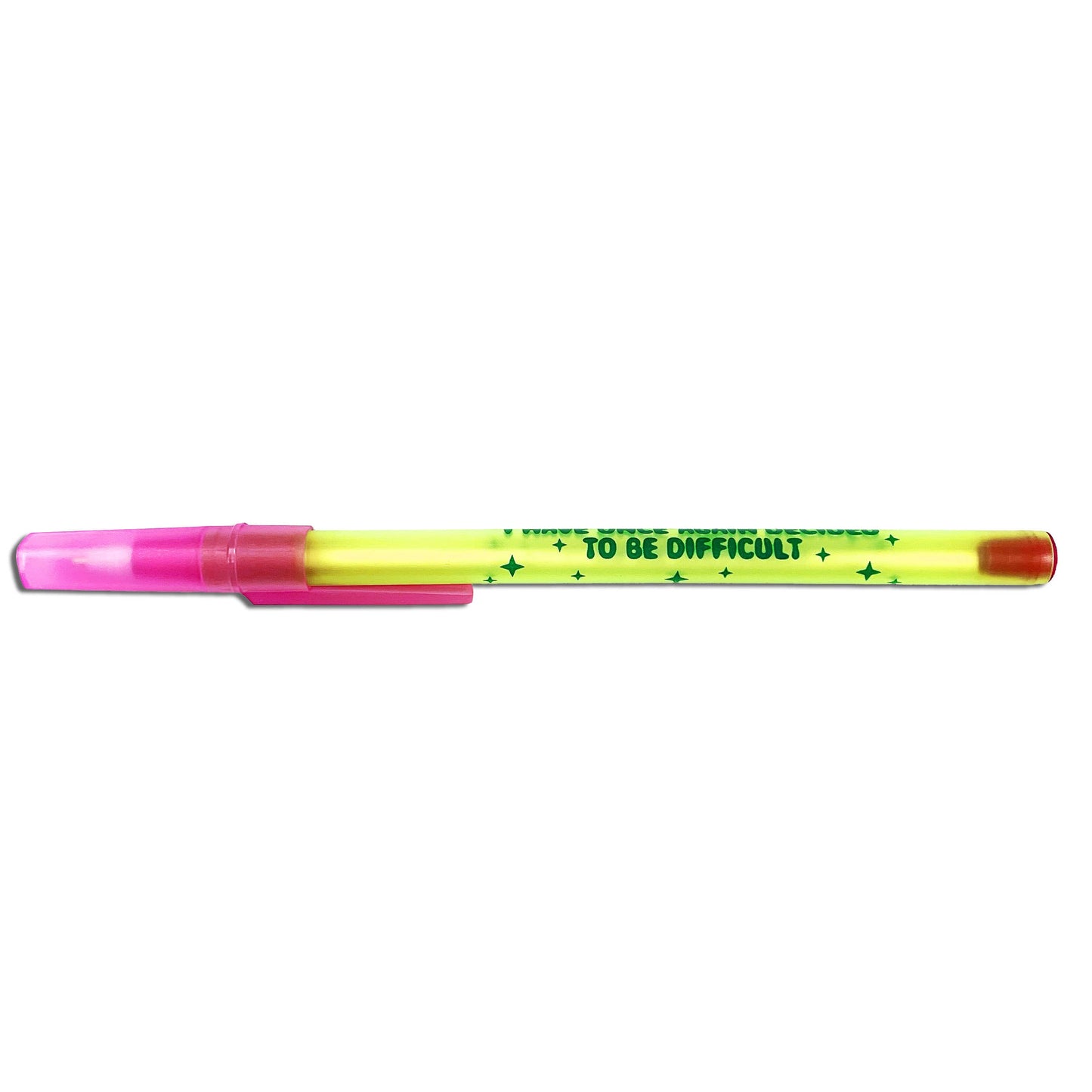 I Have Once Again Decided To Be Difficult Ballpoint Pen