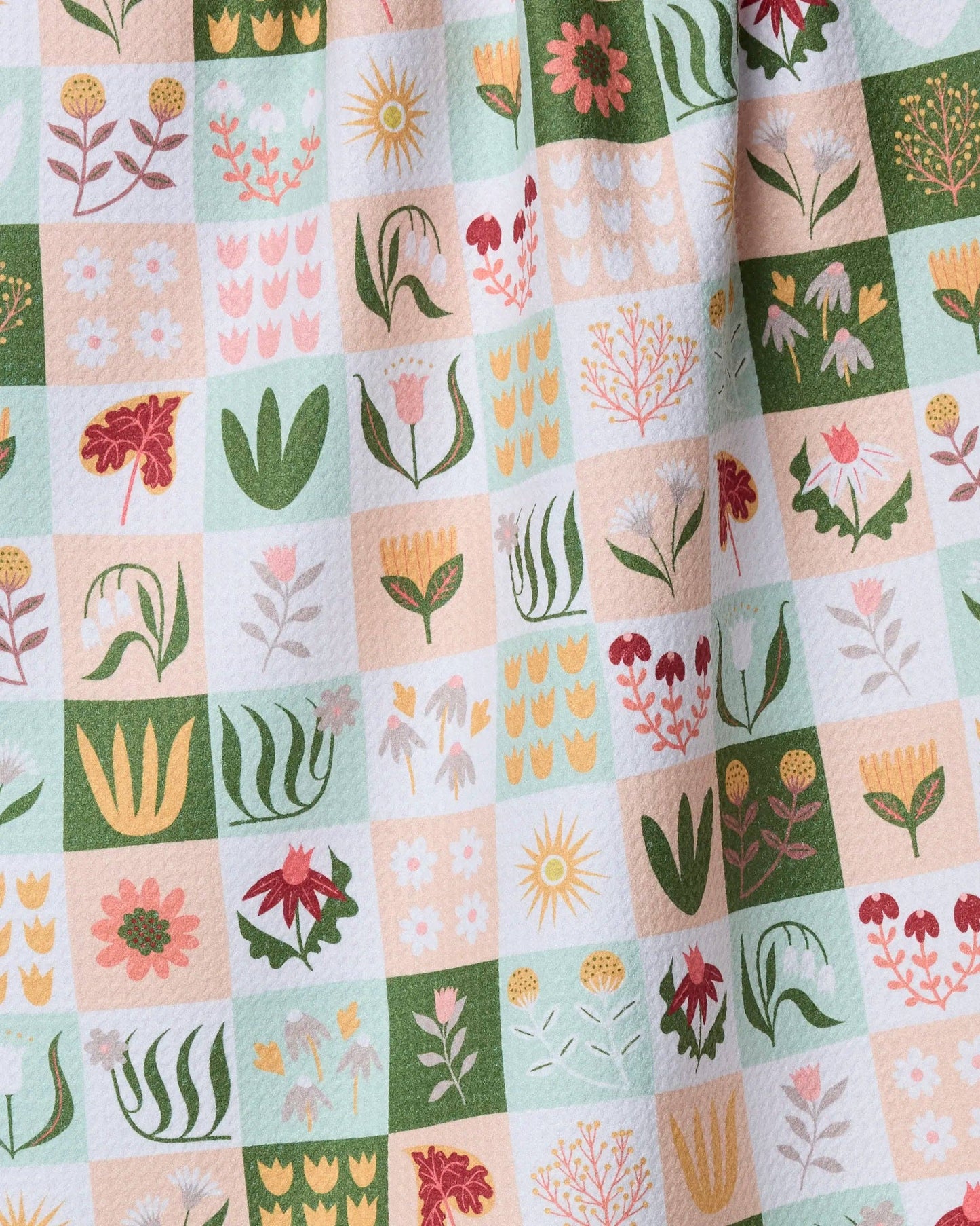 Geometry Towel- Patchwork Garden