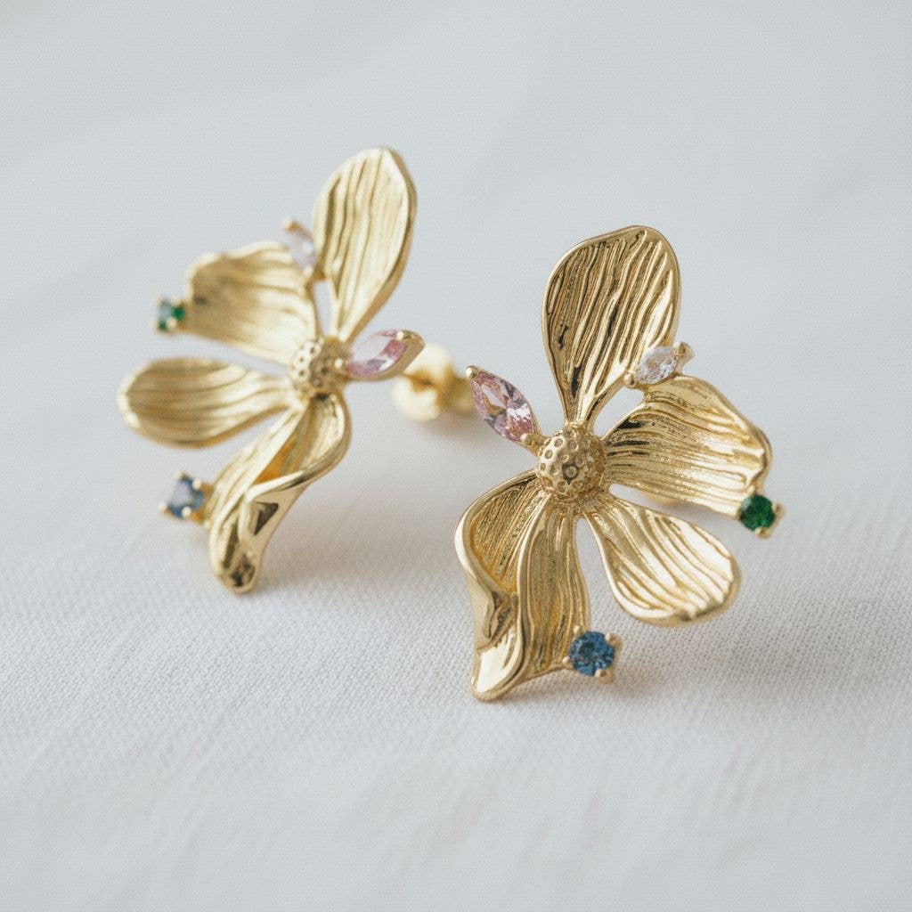 Florielle Vintage Inspired Earrings