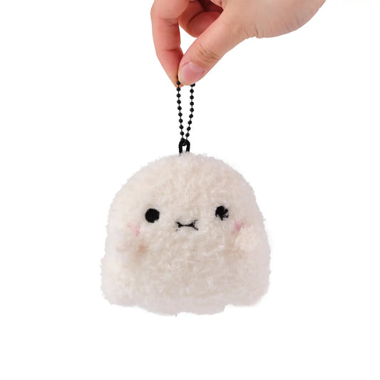 White Ghost Keyring