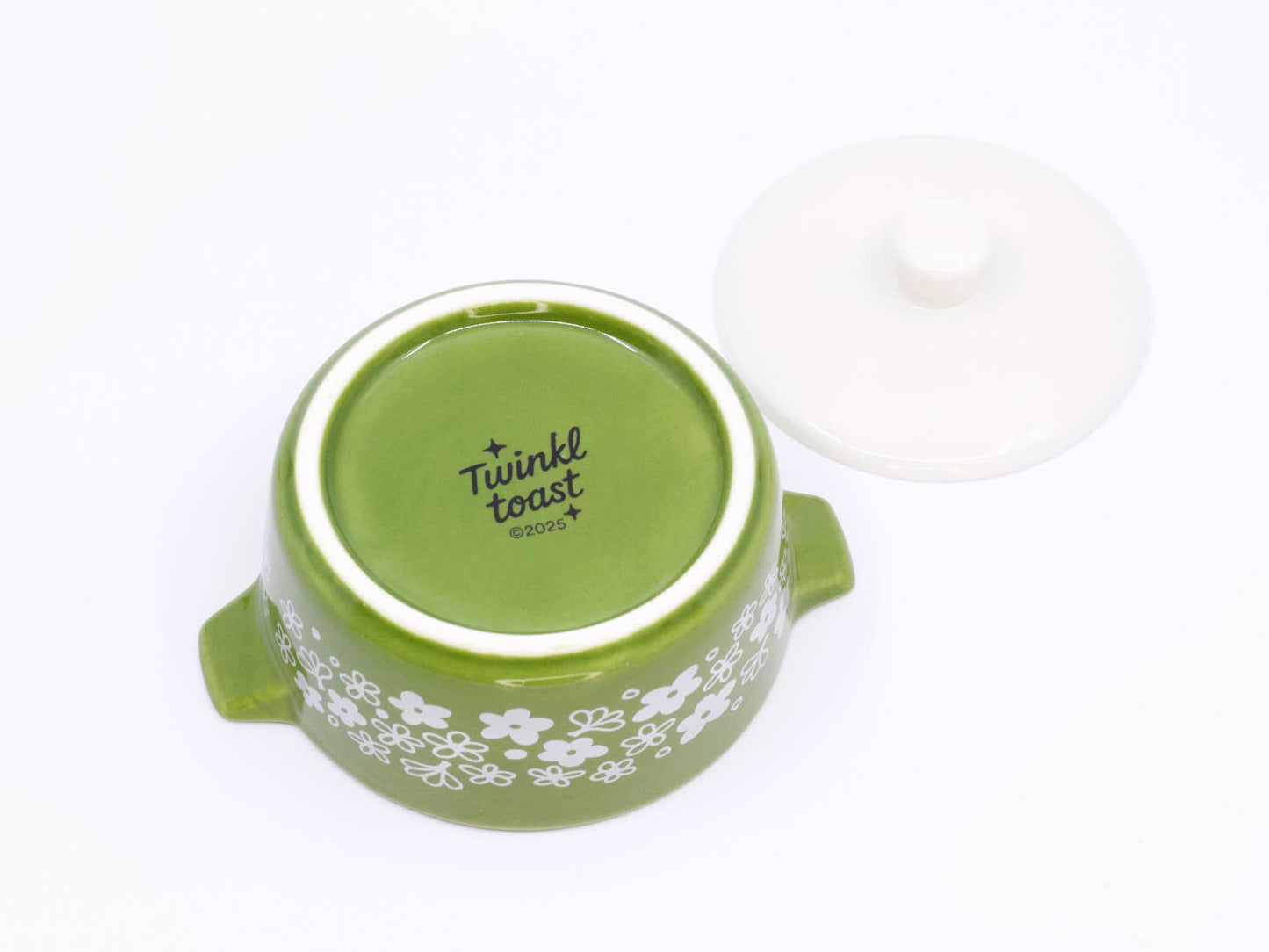 Spring Blossom Casserole Trinket Box