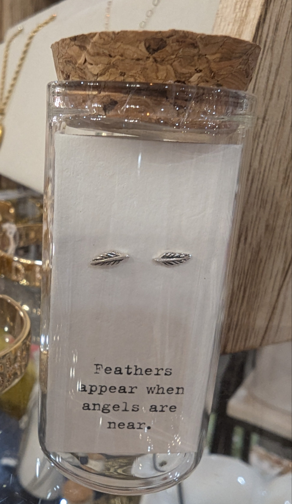 Message in A Bottle Earring