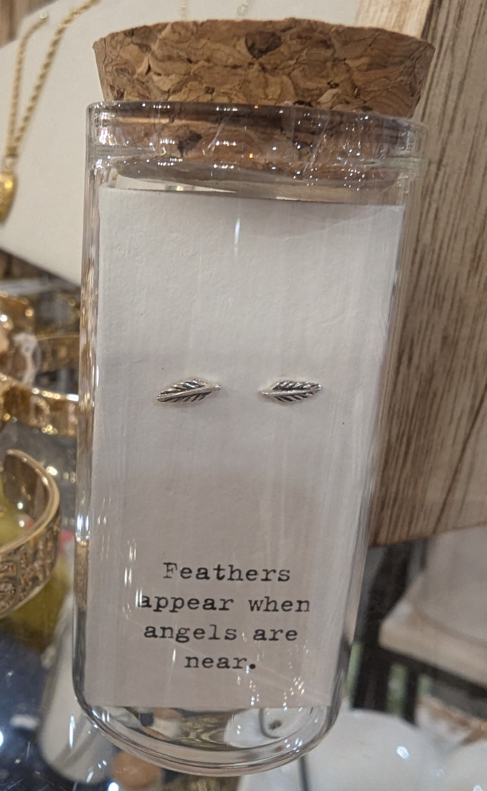 Message in A Bottle Earring