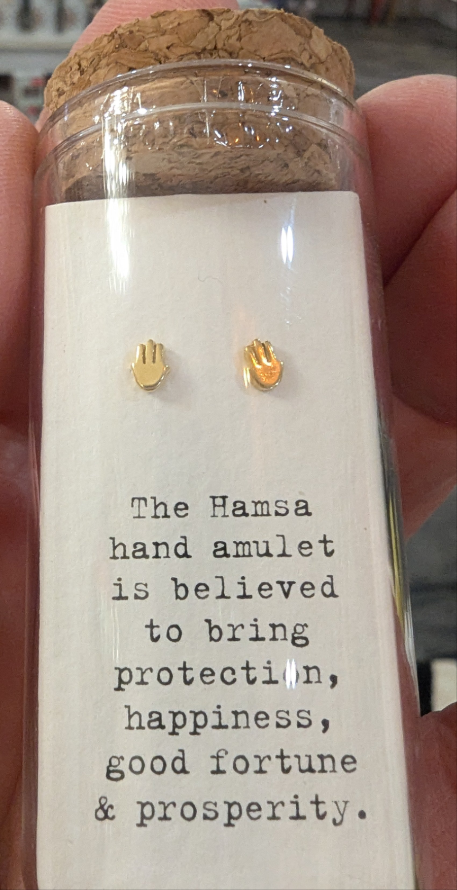 Message in A Bottle Earring