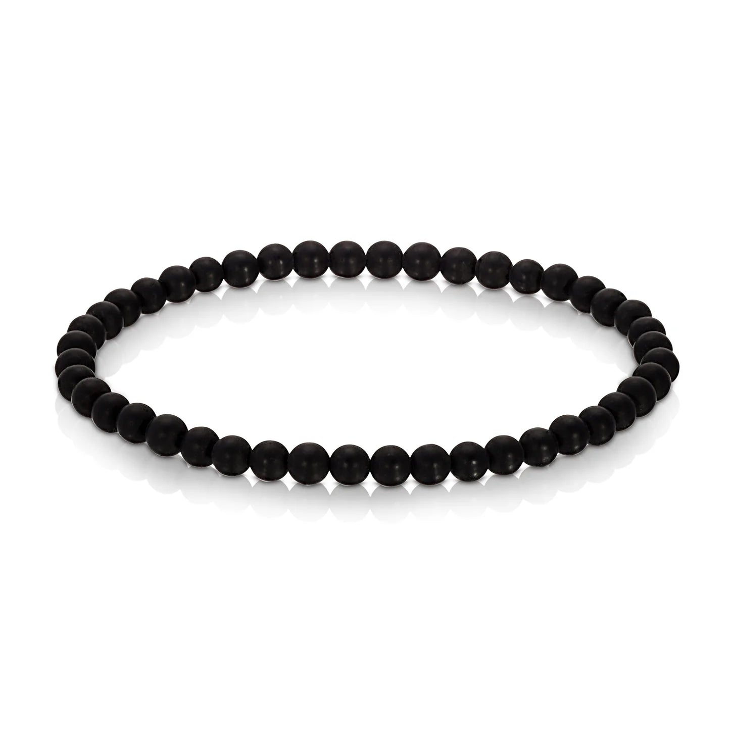 Mini Gemstone Bracelet-Black Onyx