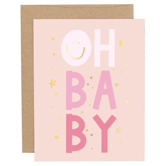 Oh Baby Greeting Card