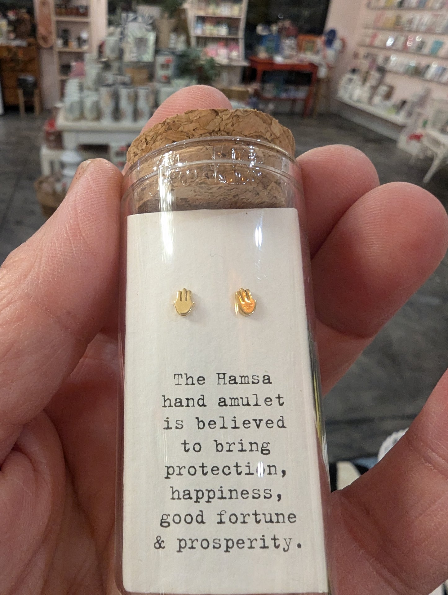 Message in A Bottle Earring
