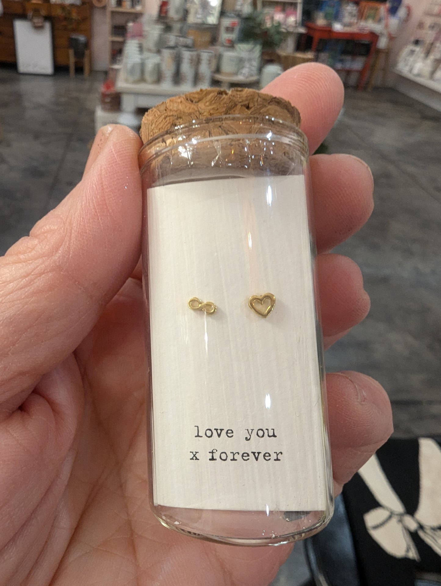 Message in A Bottle Earring