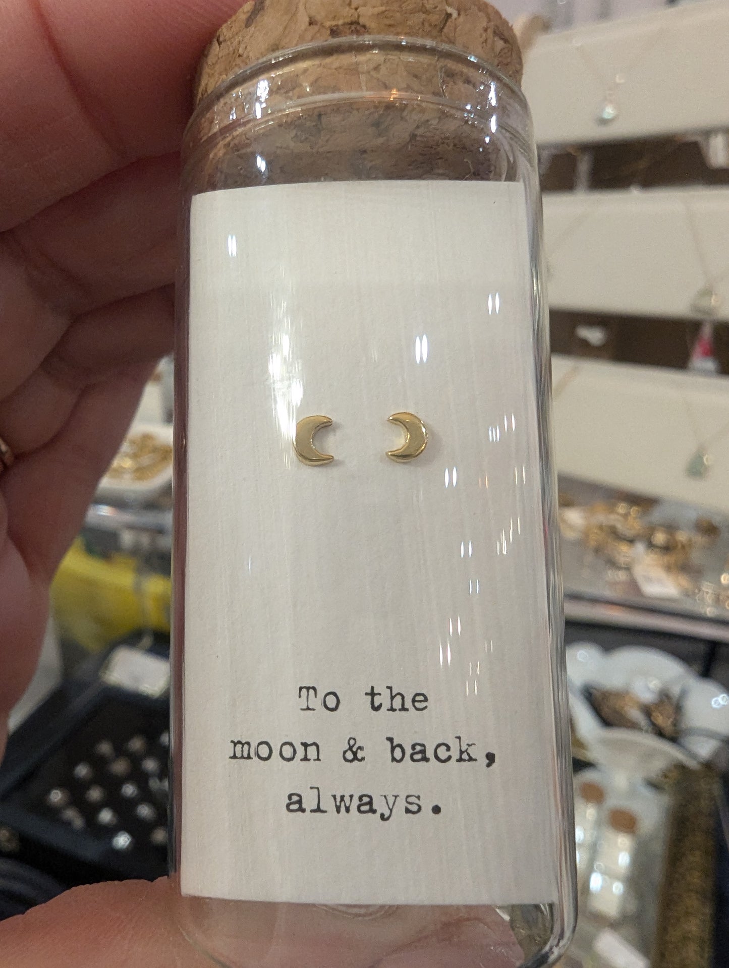 Message in A Bottle Earring