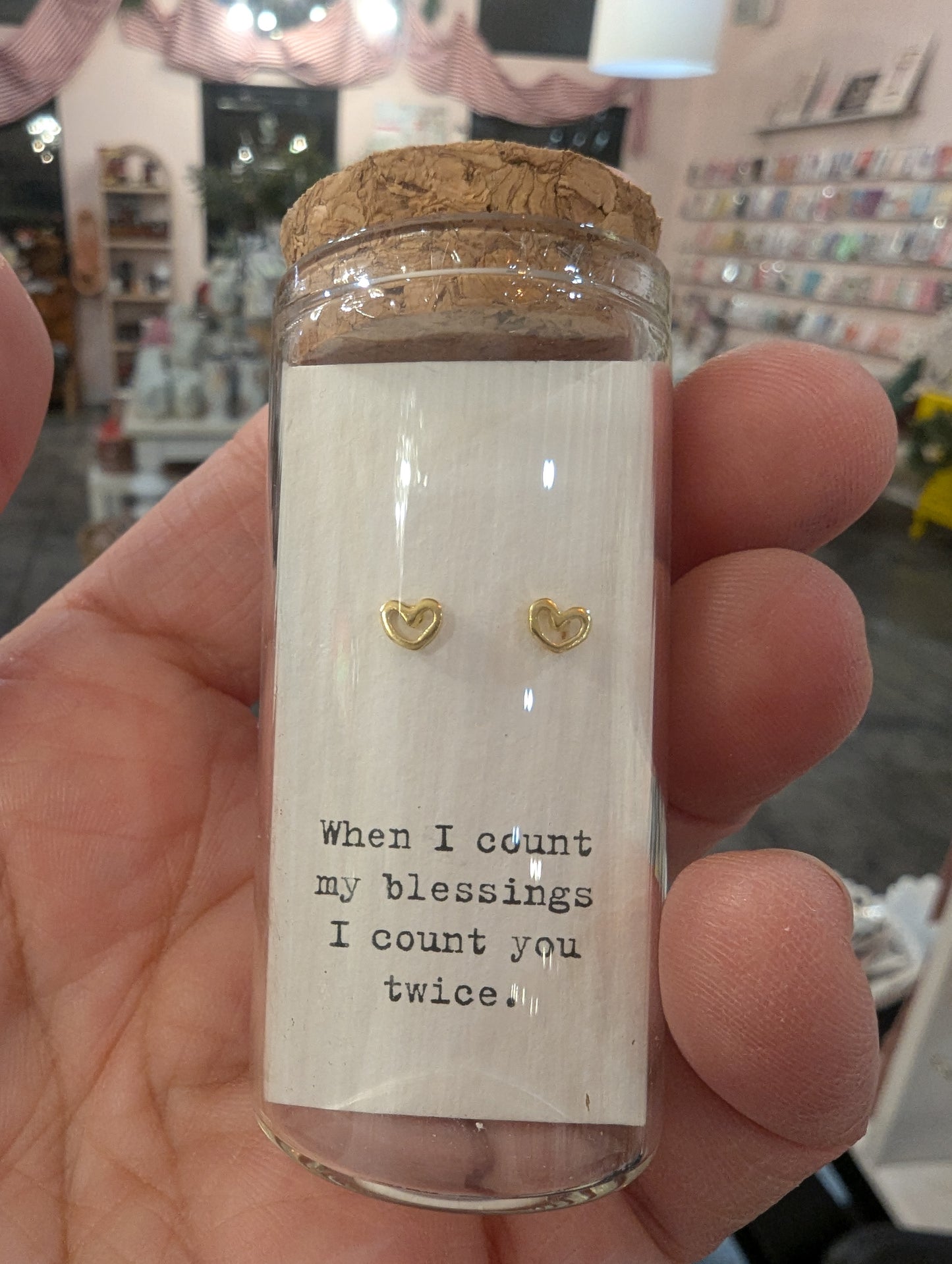 Message in A Bottle Earring
