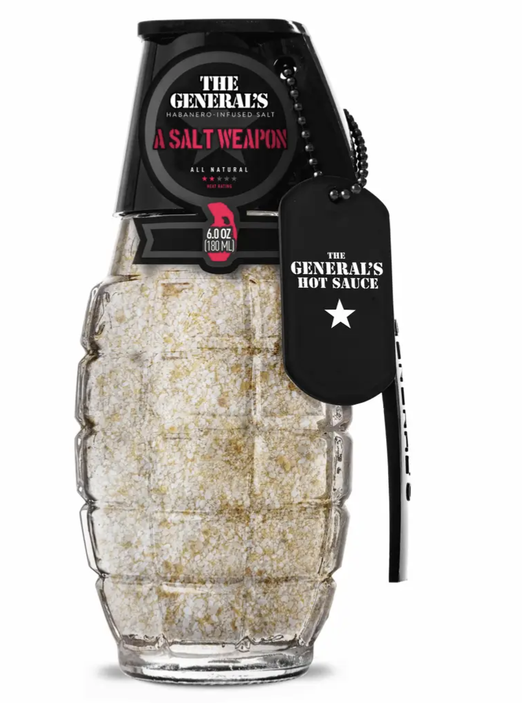 The General's Hot Sauce- A Salt Weapon