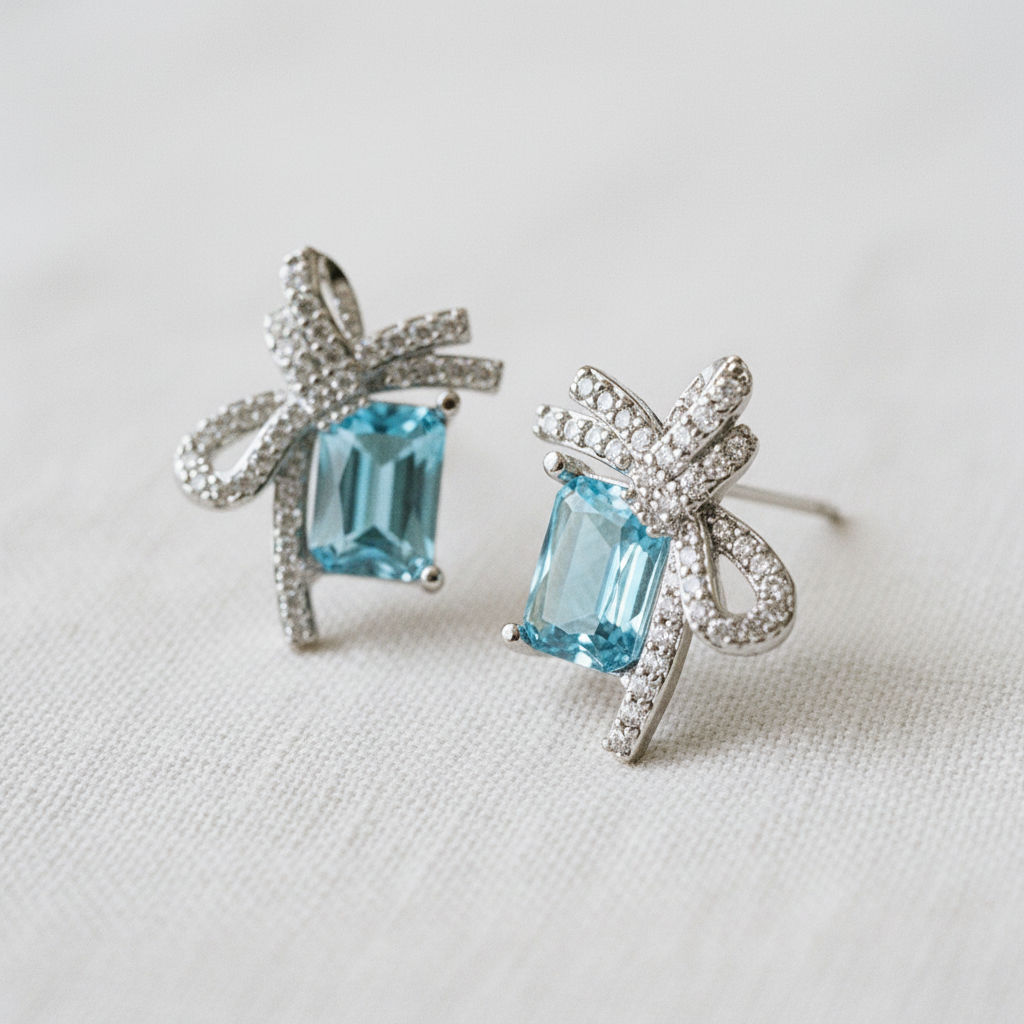 Evie Vintage Inspired Stud Earrings