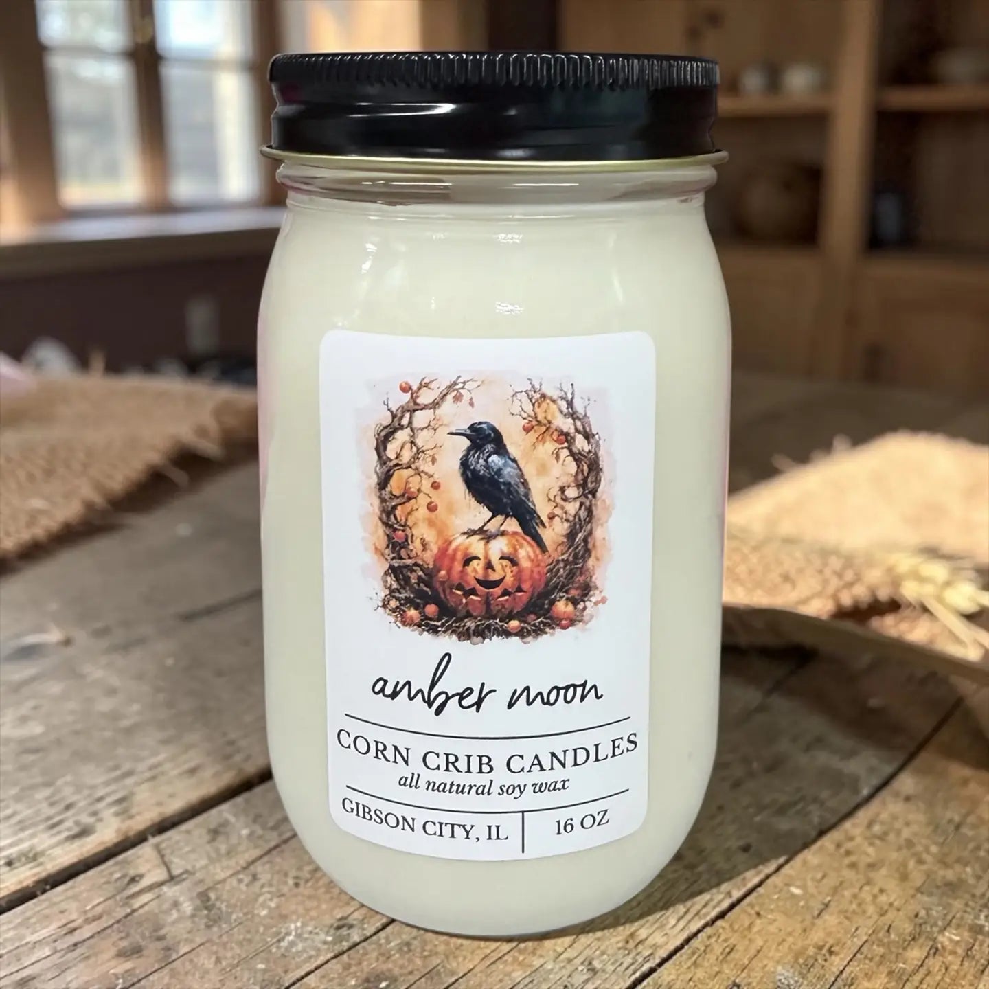 Corn Crib Candle-Amber Moon (Limited Edition)