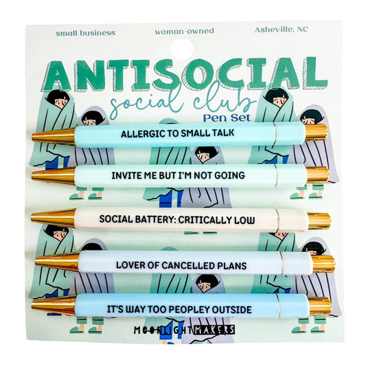 Antisocial Social Club Pen Set