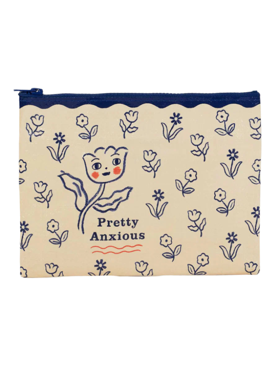 Zipper Pouch- Pretty Anxious