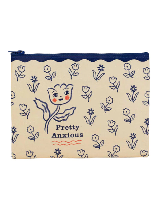 Zipper Pouch- Pretty Anxious