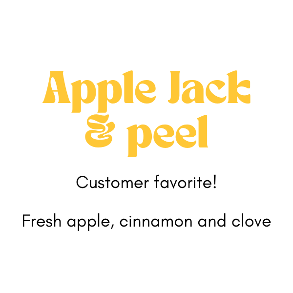 Black Crow Candle- Apple Jack and Peel