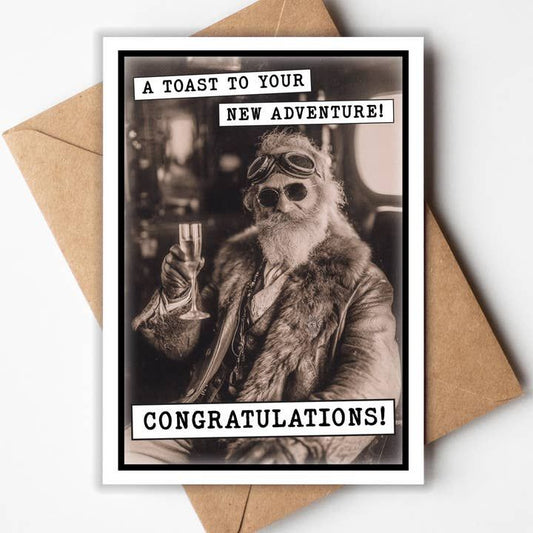A Toast to New Adventures