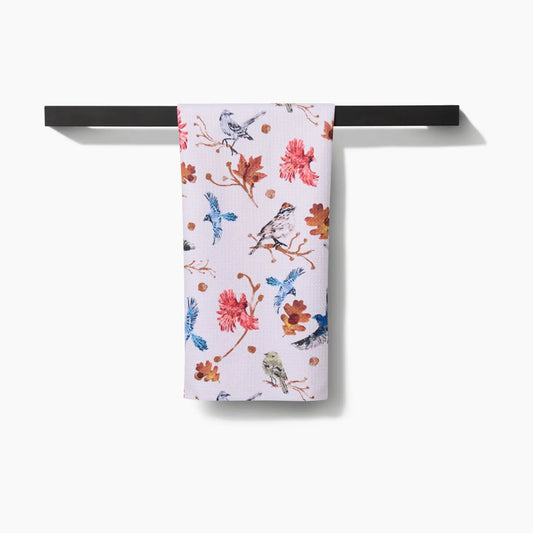 Geometry Tea Towel- Autumnal Bird Skies