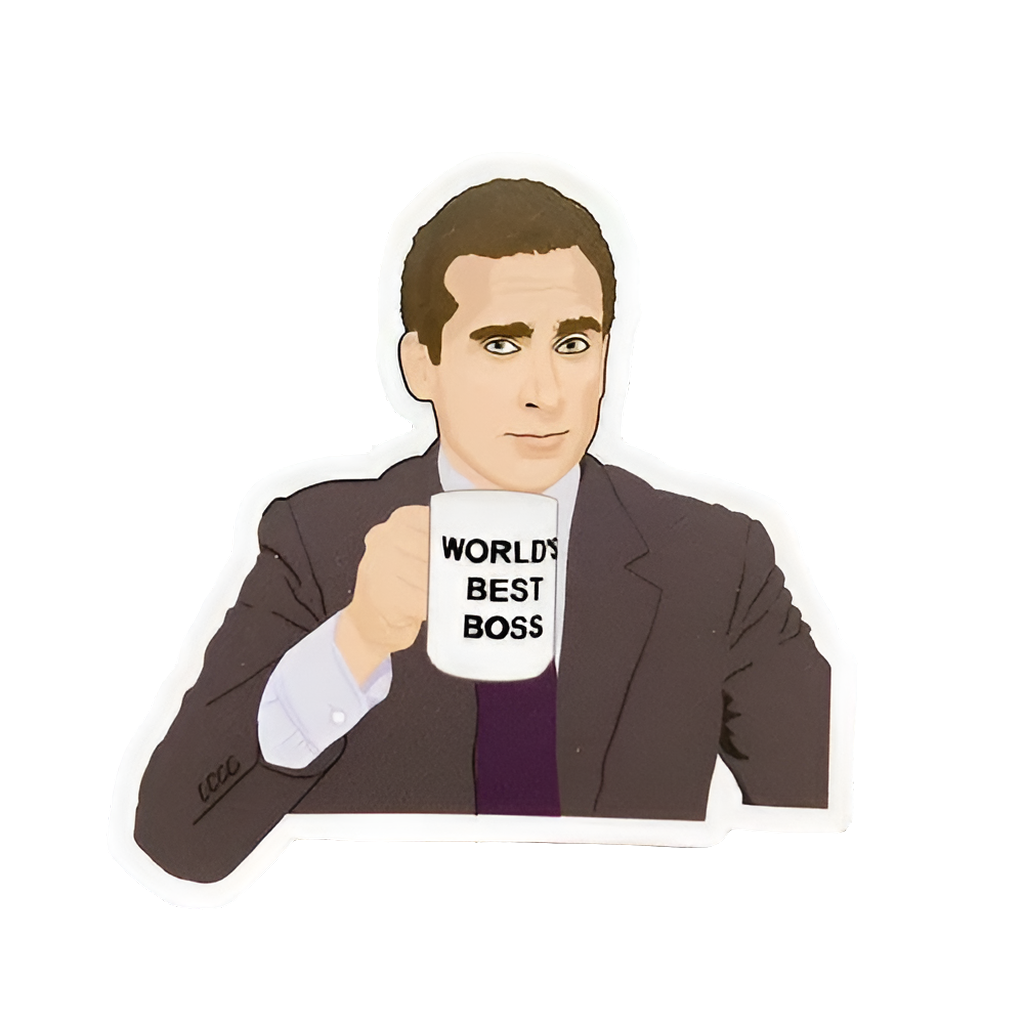 Michael Scott Vinyl Sticker