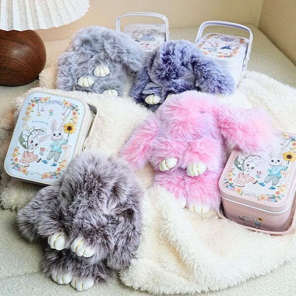 Bao Bunny Furry Kawaii Plush Keychain Mystery Tin