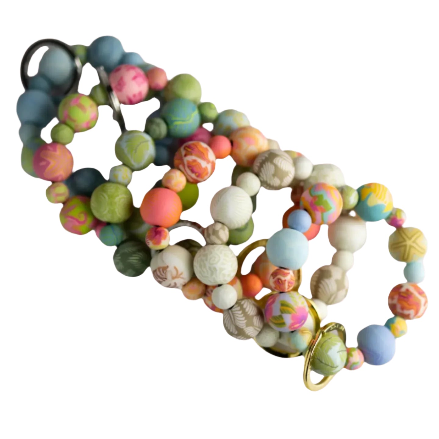 Jilzarah Beaded Keychain Bracelet