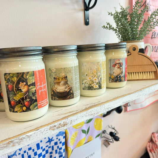 Jan Michaels Art Candle