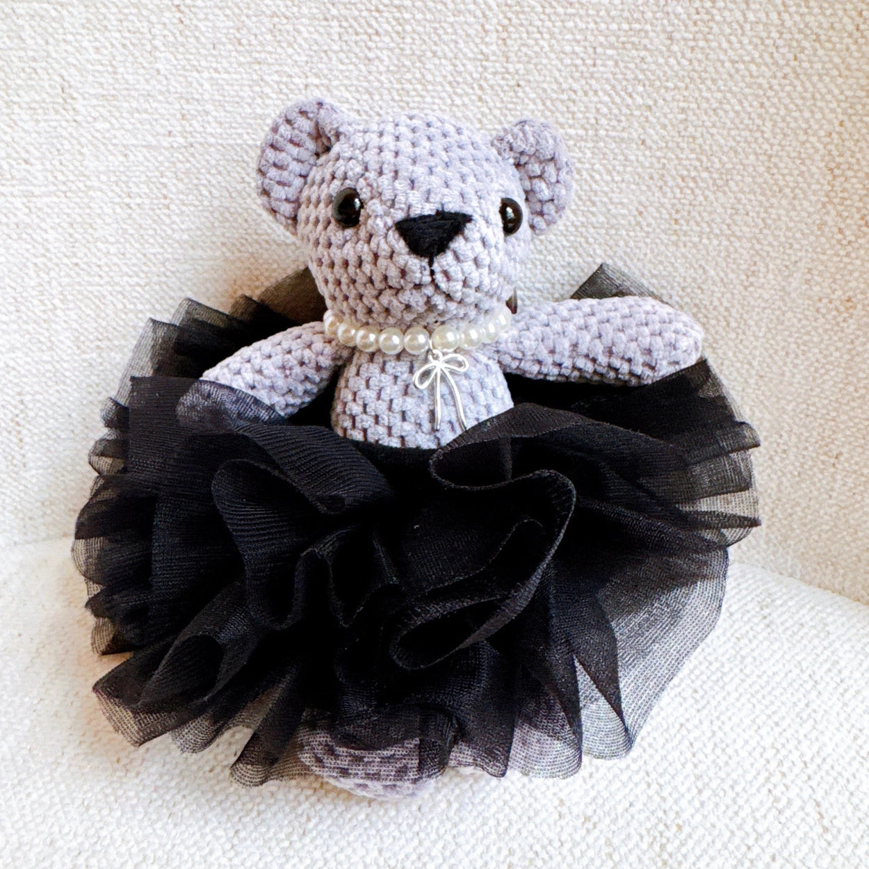 Tutu Scrunchie Bear Bag Charm