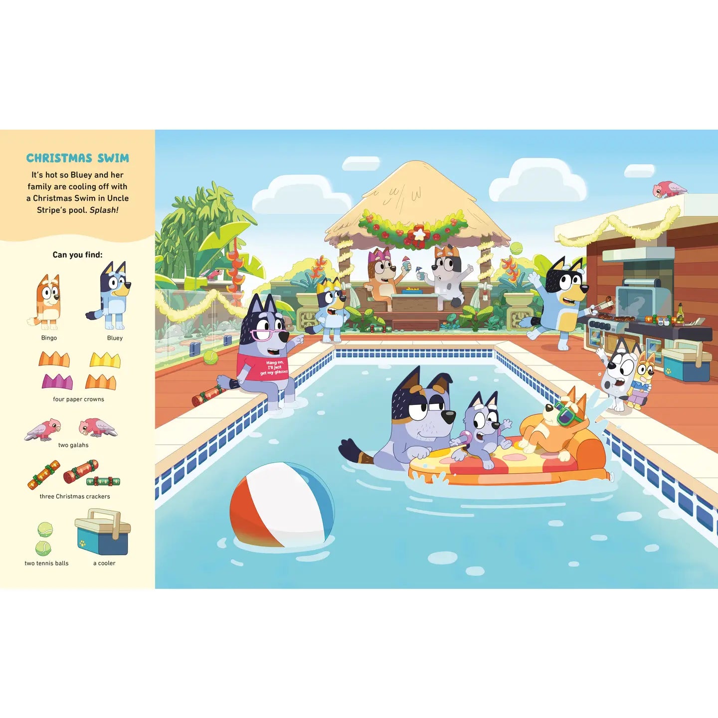 Where's Bluey? At Christmas Book