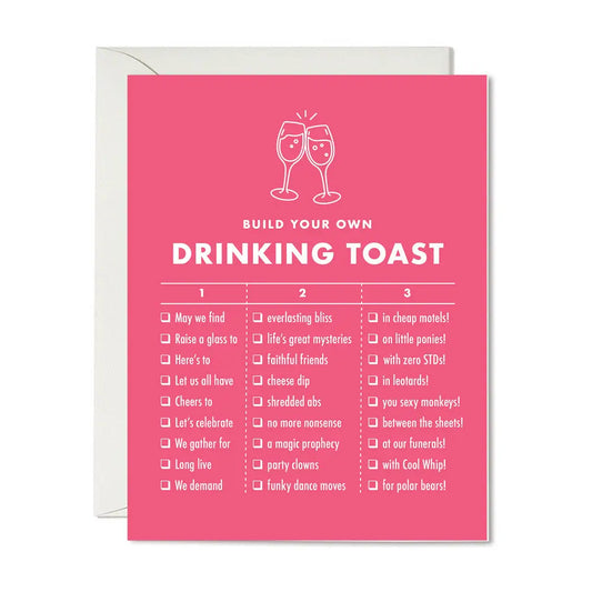 Drinking Toast-Card