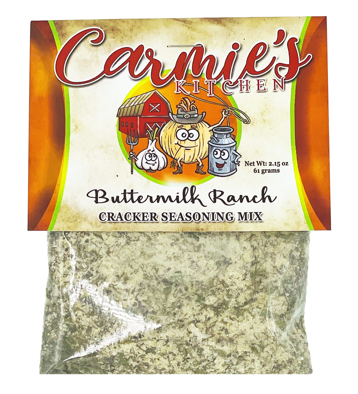 Carmie's Kitchen Buttermilk Ranch Cracker Seasoning