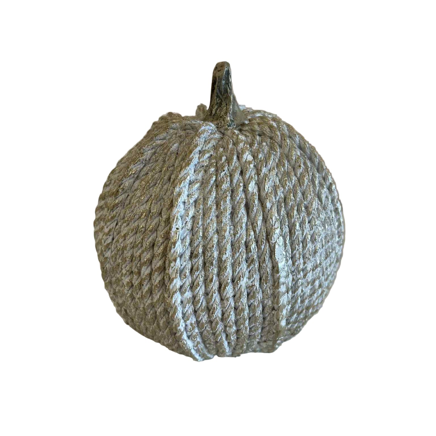 Flat Rope Resin Pumpkin