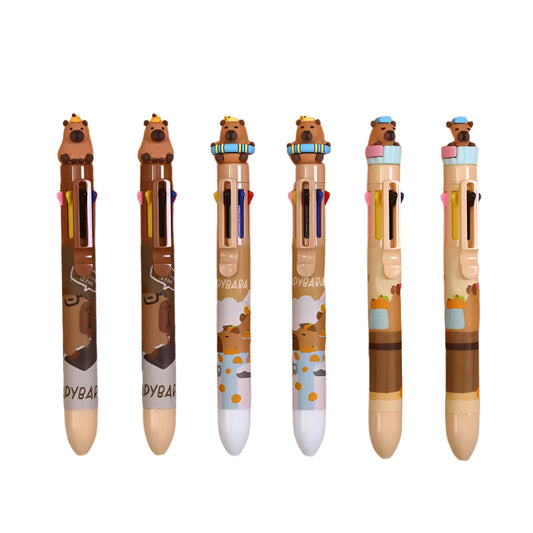 Capybara 8 Color Pen