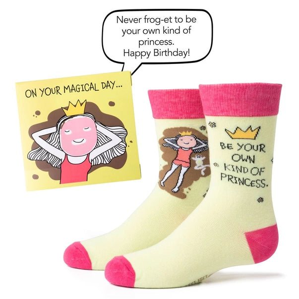 Giftable Card with Socks for kids