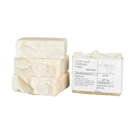 Cedar Wood Patchouli Natural Soap