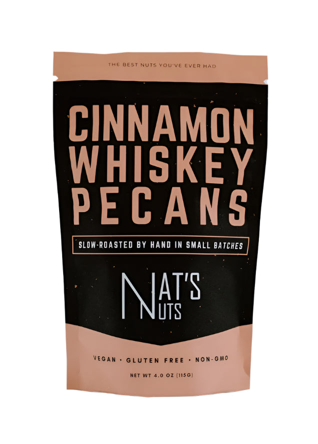 Cinnamon Whiskey Pecans